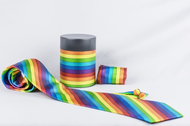 Classic Rainbow Tie