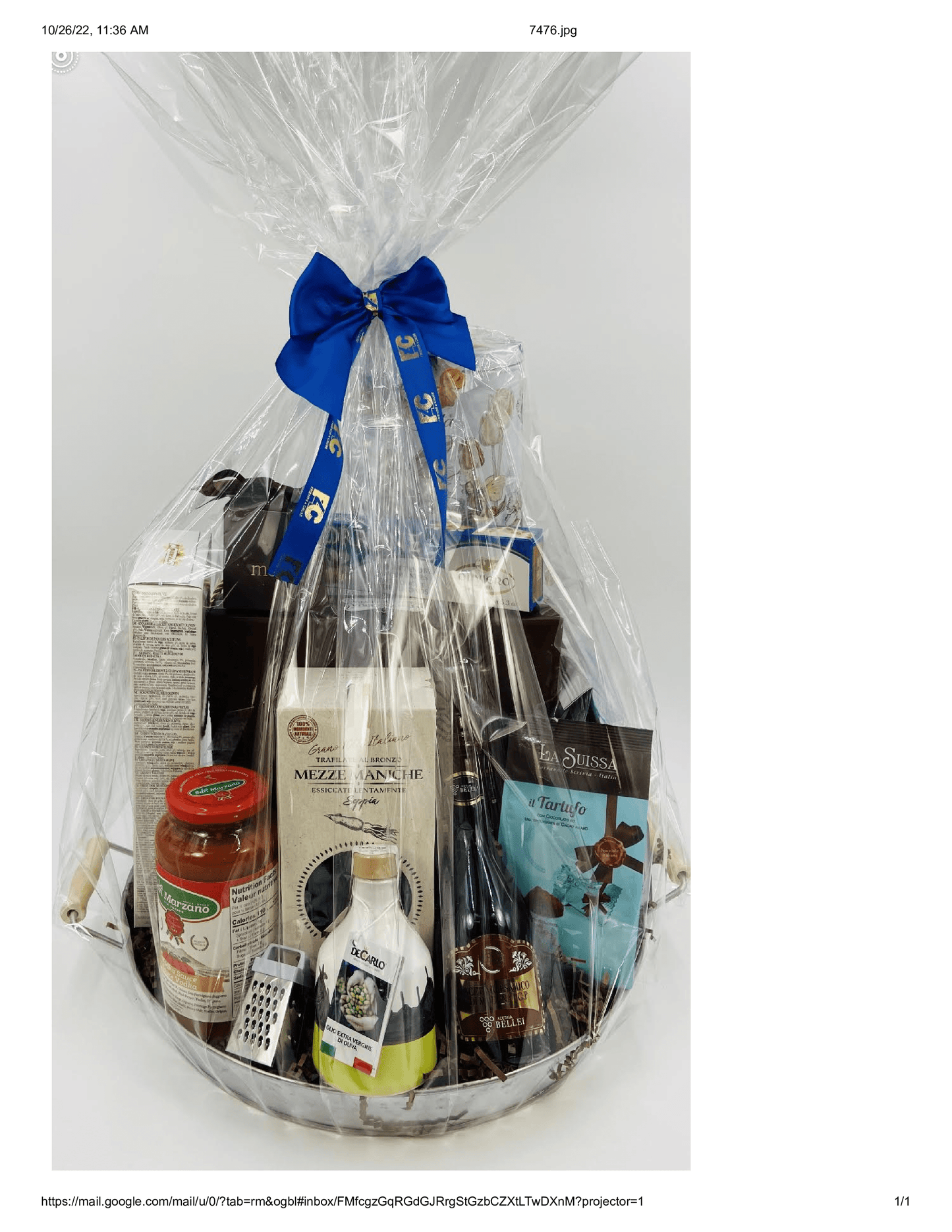 Gift Basket Alessio