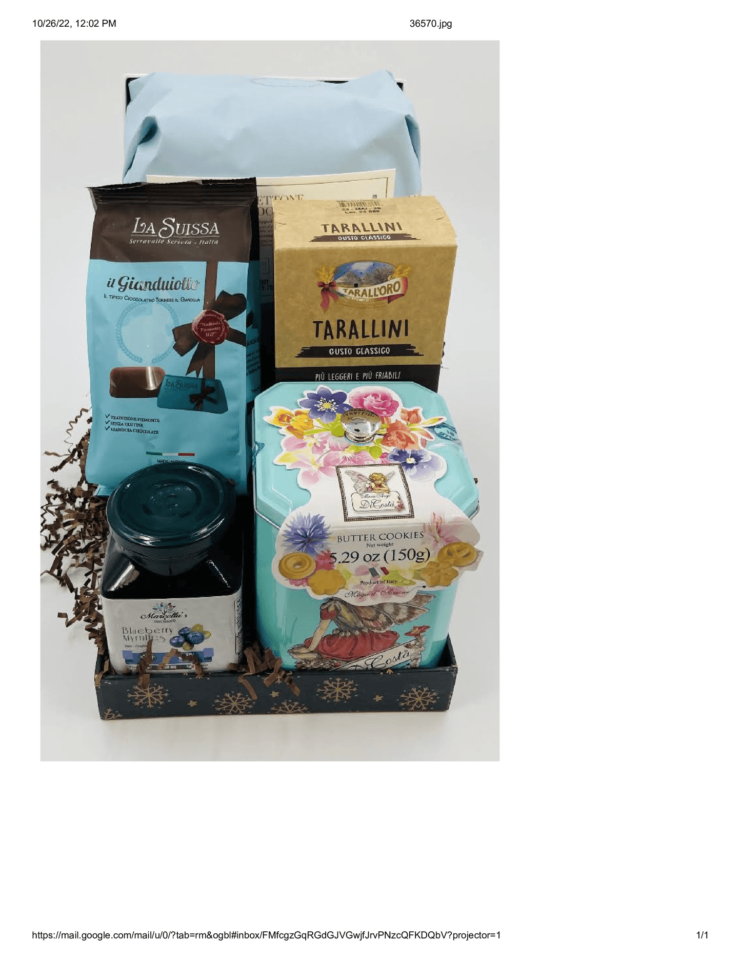 Gift Basket Christine