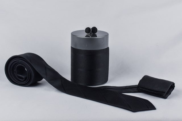 Skinny Black Tie