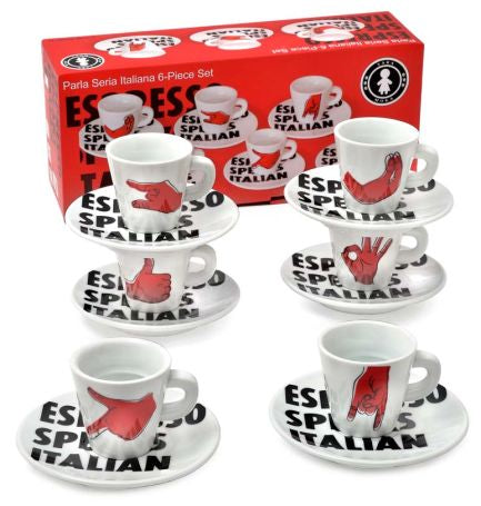 The Cappuccino speaks Italian 6oz